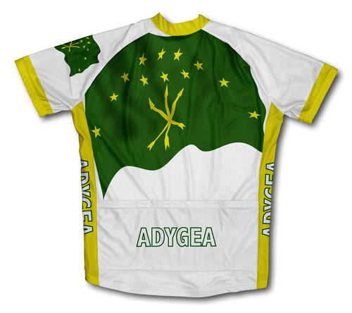 Adygea Flag Cycling Jersey for Men and Women