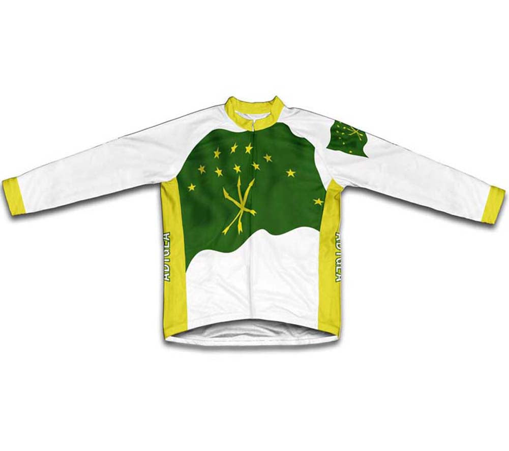 Adygea Flag Cycling Jersey for Men and Women