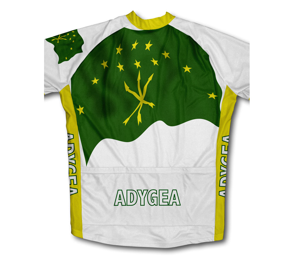 Adygea Flag Cycling Jersey for Men and Women