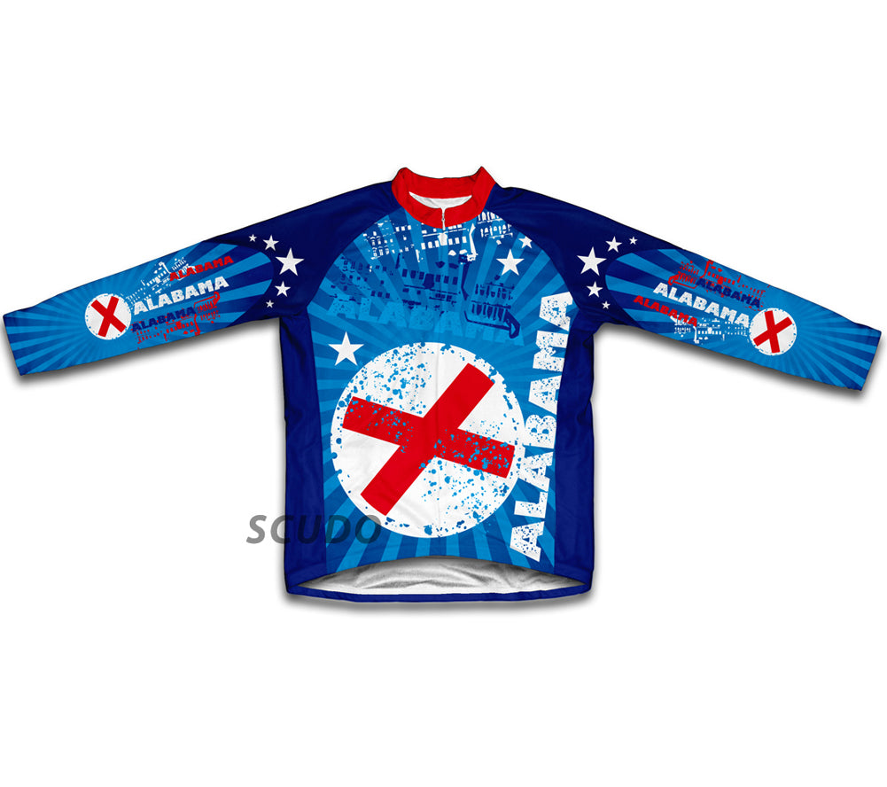 Alabama Short Sleeve Cycling Jersey for Men and Women