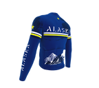 ScudoPro Pro Thermal Long Sleeve Cycling Jersey Alaska USA state Icon landmark identity  | Men and Women