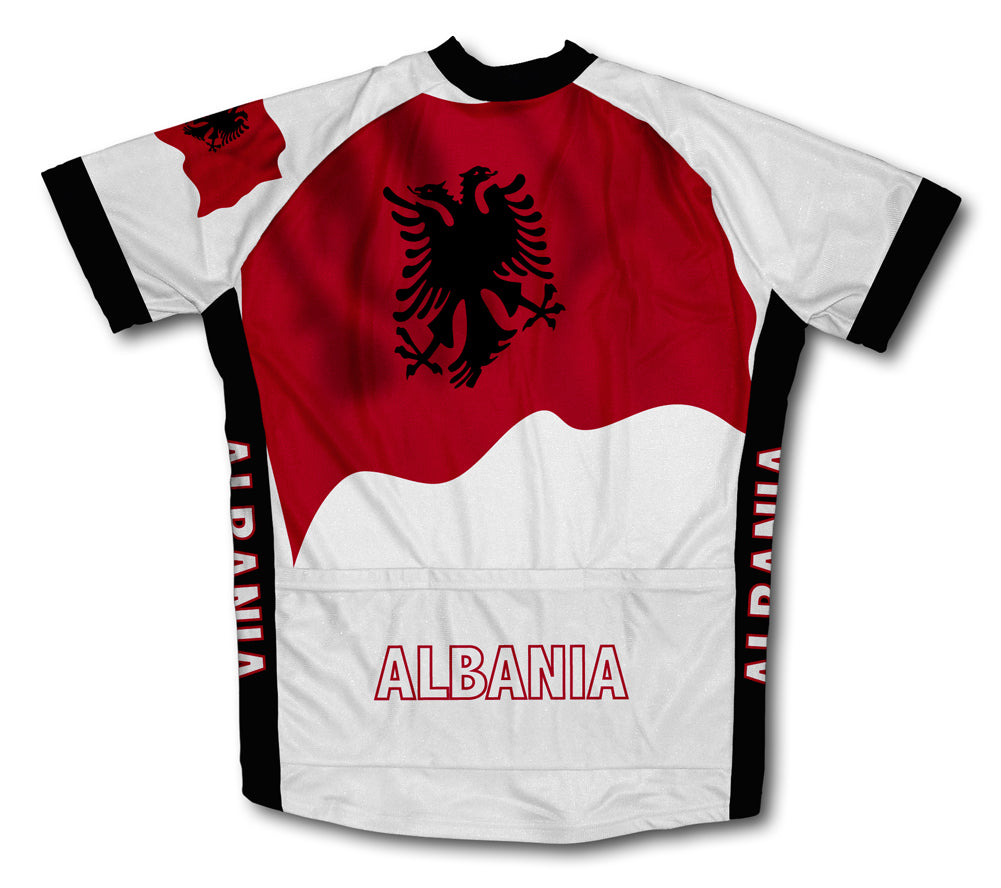 Albania Flag Cycling Jersey for Men and Women