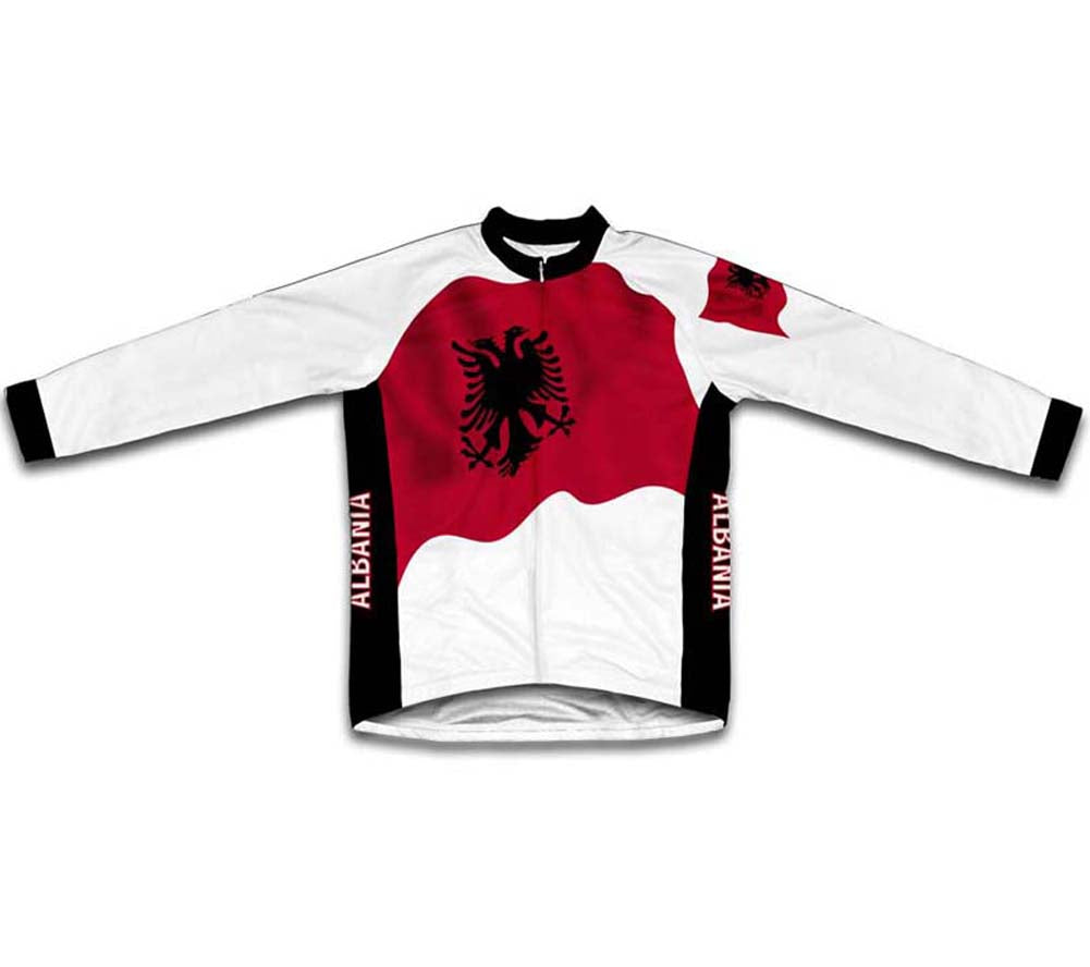 Albania Flag Cycling Jersey for Men and Women