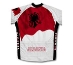 Albania Flag Winter Thermal Cycling Jersey