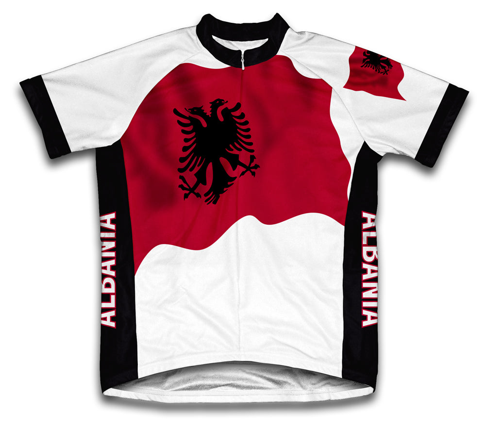 Albania Flag Cycling Jersey for Men and Women
