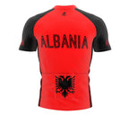 Albania  Full Zipper Bike Short Sleeve Cycling Jersey