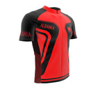 Albania  Full Zipper Bike Short Sleeve Cycling Jersey