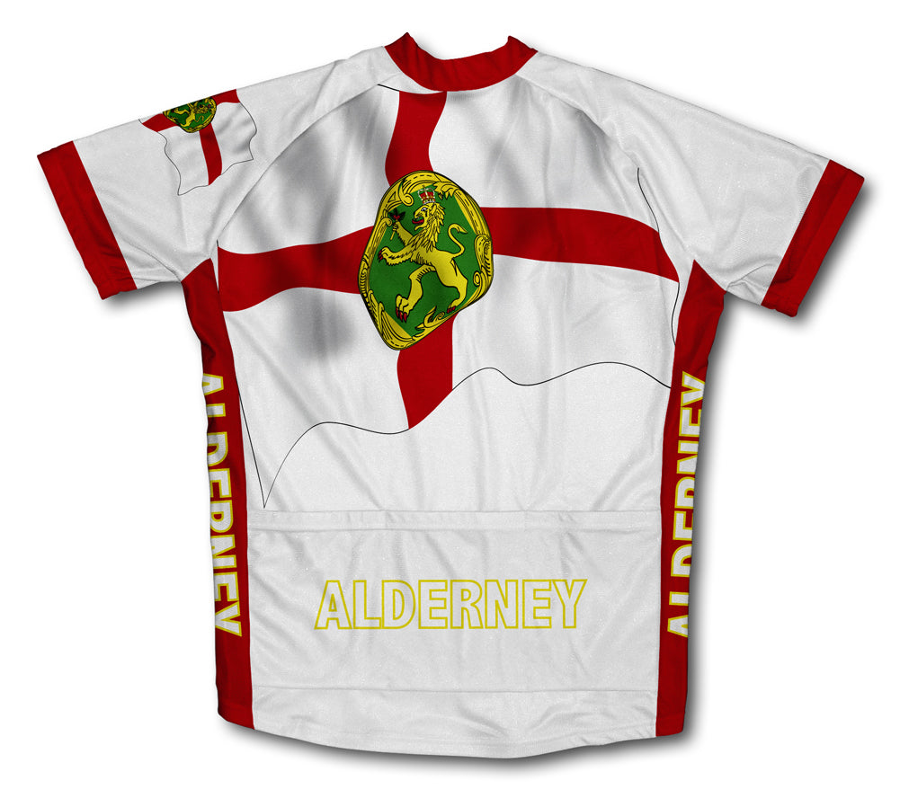 Alderney Flag Cycling Jersey for Men and Women