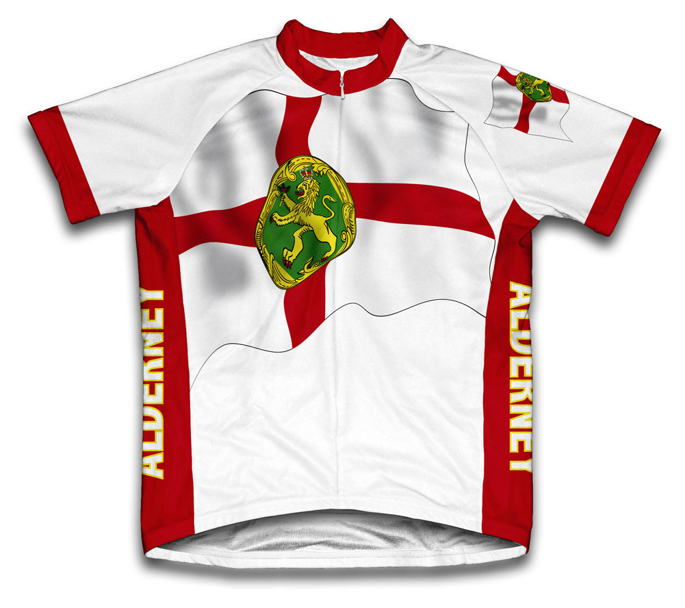 Alderney Flag Cycling Jersey for Men and Women