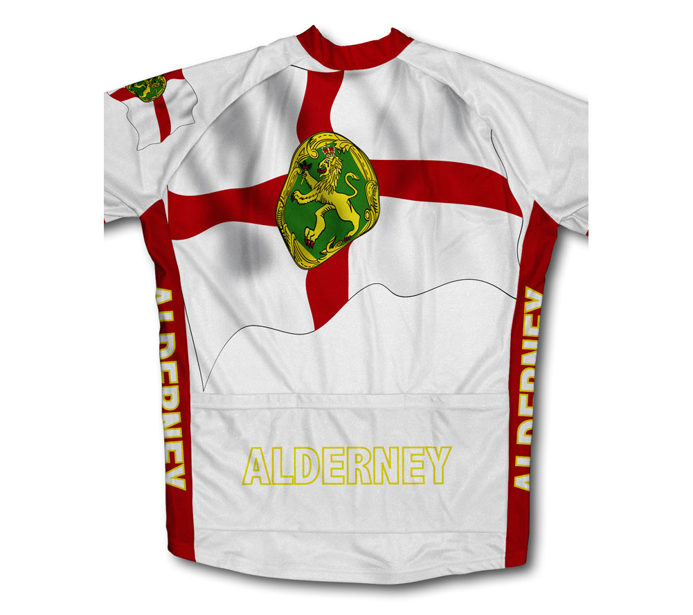 Alderney Flag Cycling Jersey for Men and Women