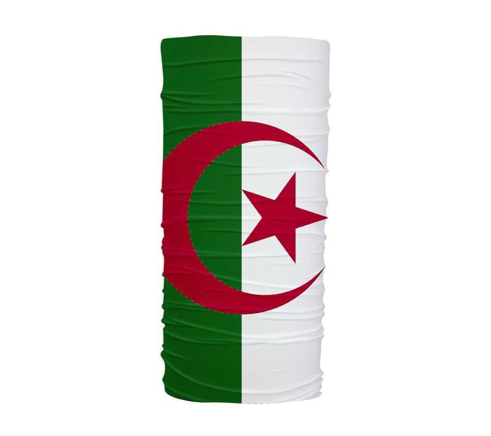 Algeria Flag Multifunctional UV Protection Headband