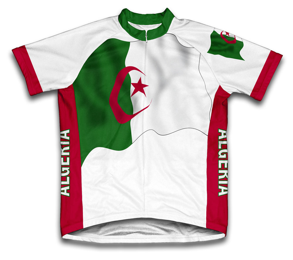 Algeria Flag Cycling Jersey for Men and Women