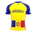 Andorra  Full Zipper Bike Short Sleeve Cycling Jersey