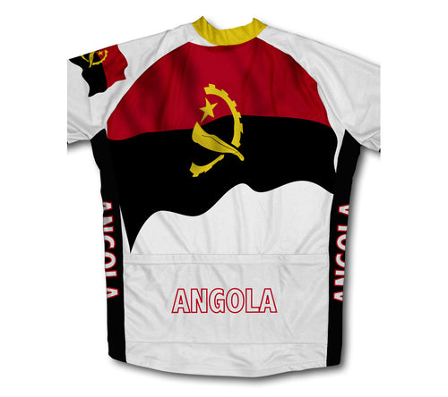 Angola Flag Winter Thermal Cycling Jersey