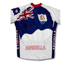 Anguilla Flag Cycling Jersey for Men and Women