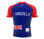 Anguilla  Full Zipper Bike Short Sleeve Cycling Jersey