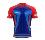 Anguilla  Full Zipper Bike Short Sleeve Cycling Jersey