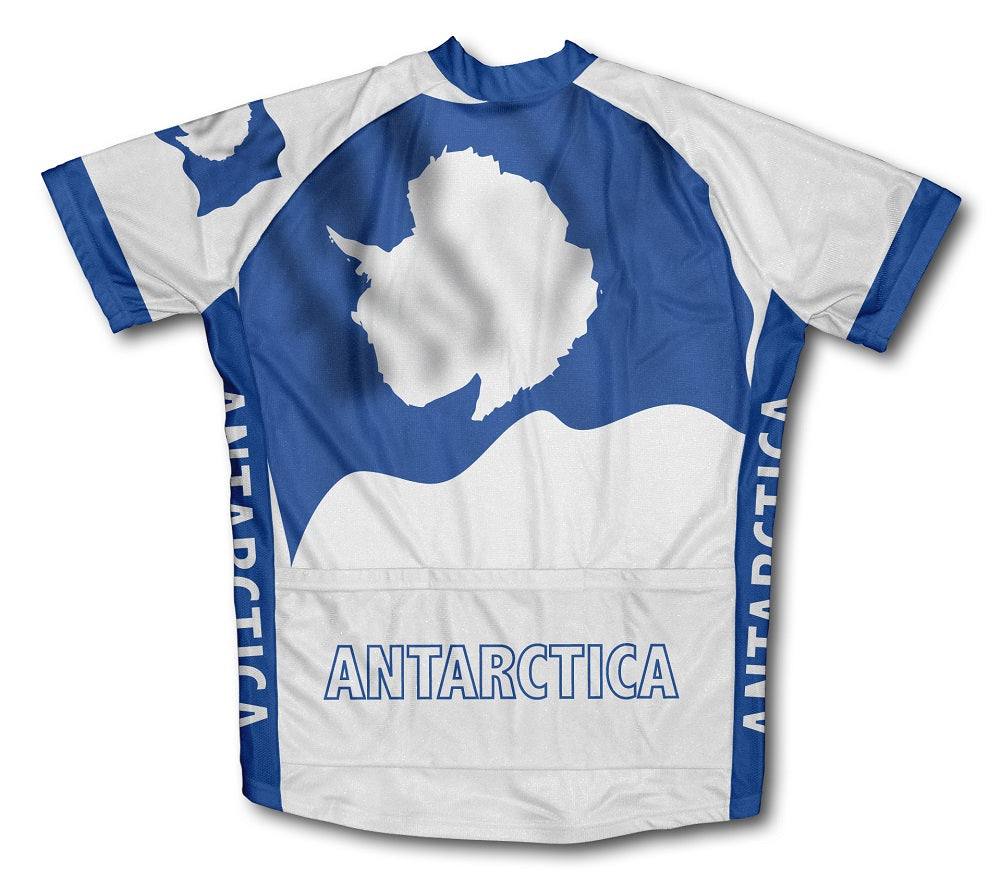 Antarctica Flag Cycling Jersey for Men and Women
