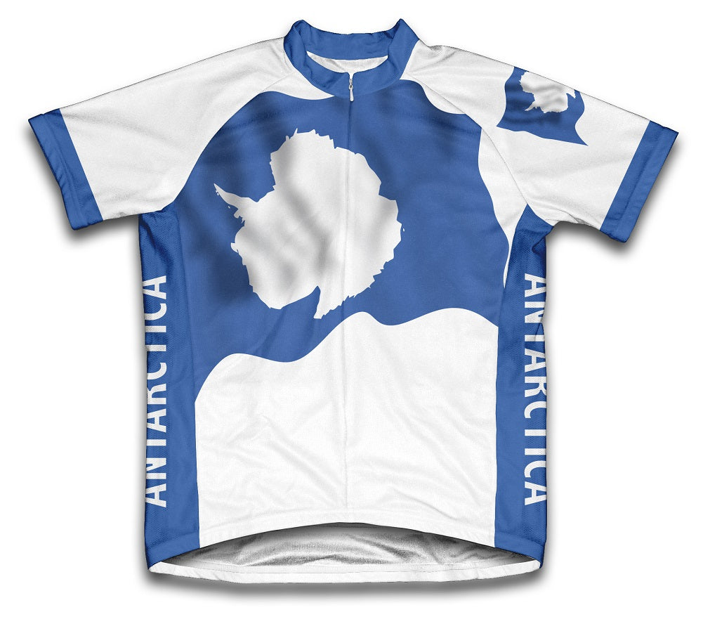 Antarctica Flag Cycling Jersey for Men and Women