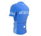 Antarctica  Full Zipper Bike Short Sleeve Cycling Jersey