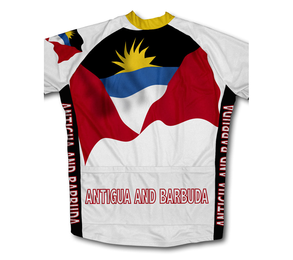 Antigua And Barbuda Flag Cycling Jersey for Men and Women