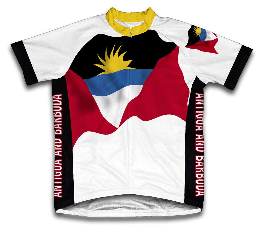 Antigua And Barbuda Flag Cycling Jersey for Men and Women