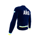 ScudoPro Pro Thermal Long Sleeve Cycling Jersey Country CODE Argentina Blue | Men and Women