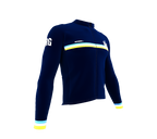 ScudoPro Pro Thermal Long Sleeve Cycling Jersey Country CODE Argentina Blue | Men and Women