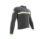 ScudoPro Pro Thermal Long Sleeve Cycling Jersey Country CODE Argentina Gray | Men and Women