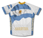 Argentina Flag Cycling Jersey for Men and Women