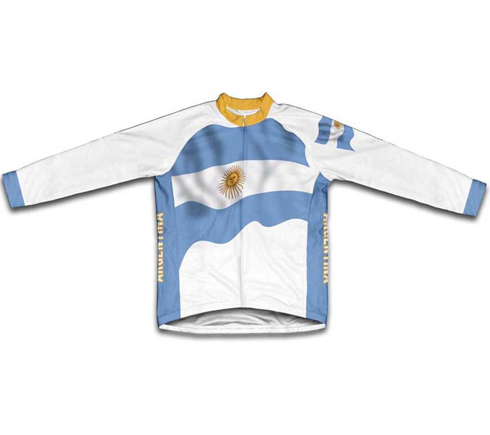 Argentina Flag Cycling Jersey for Men and Women