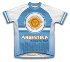 Argentina Short Sleeve Cycling Jersey for Men and Women