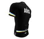Argentina Black CODE Short Sleeve Cycling PRO Jersey for Men and Women
