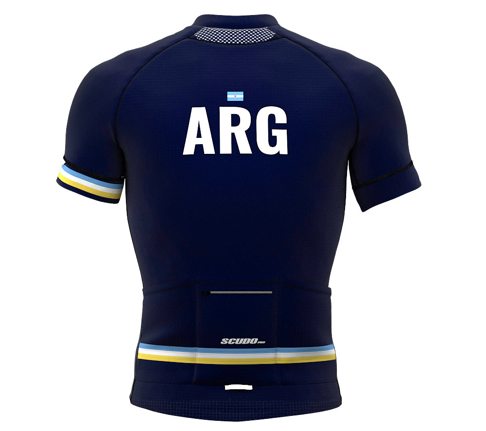 Argentina Blue CODE Short Sleeve Cycling PRO Jersey for Men and Women