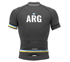 Argentina Gray CODE Short Sleeve Cycling PRO Jersey for Men and Women