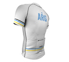 Argentina White CODE Short Sleeve Cycling PRO Jersey for Men and Women