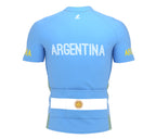 Argentina  Full Zipper Bike Short Sleeve Cycling Jersey