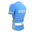 Argentina  Full Zipper Bike Short Sleeve Cycling Jersey