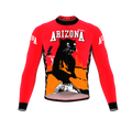 ScudoPro Pro Thermal Long Sleeve Cycling Jersey Arizona USA state Icon landmark identity  | Men and Women