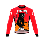 ScudoPro Pro Thermal Long Sleeve Cycling Jersey Arizona USA state Icon landmark identity  | Men and Women