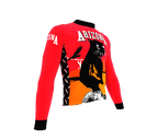 ScudoPro Pro Thermal Long Sleeve Cycling Jersey Arizona USA state Icon landmark identity  | Men and Women