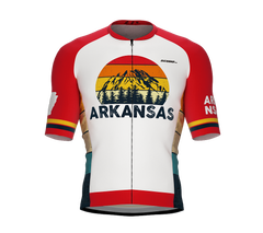 ScudoPro Pro-Elite Short Sleeve Cycling Jersey Georgia USA State Icon  ScudoPro