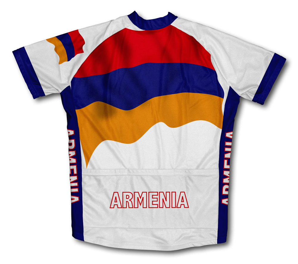 Armenia Flag Cycling Jersey for Men and Women