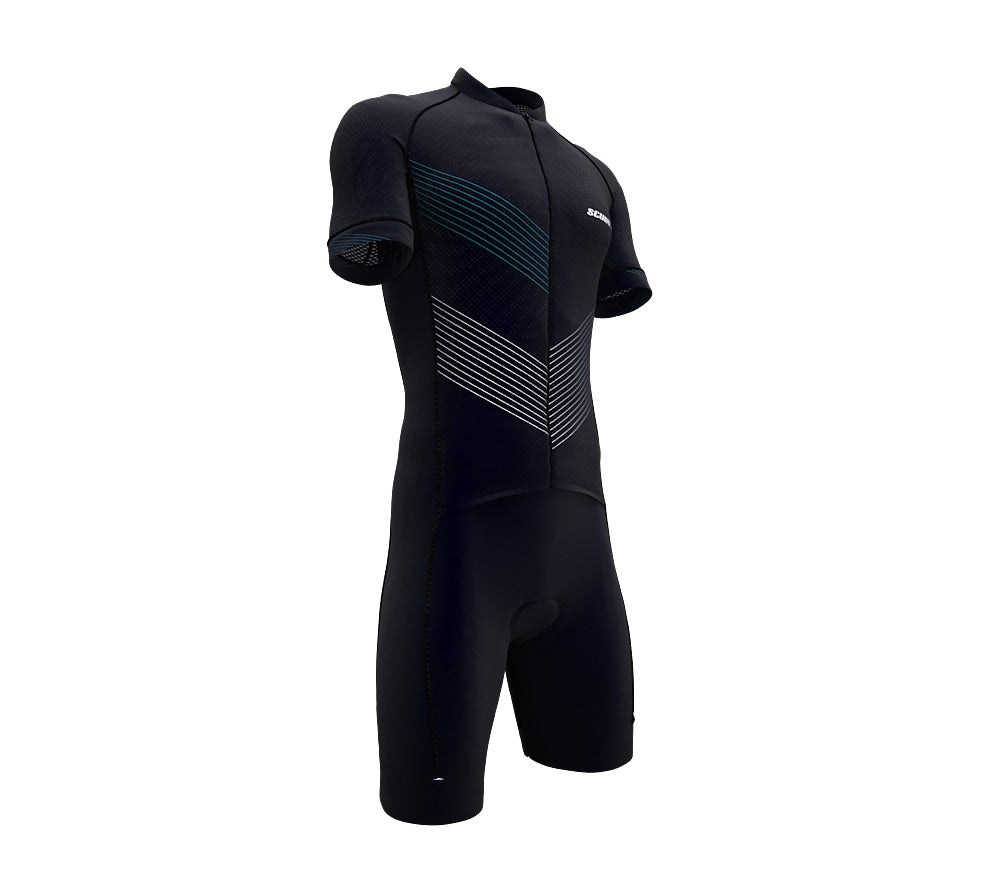 Armor Blue Scudopro Cycling Speedsuit for Man