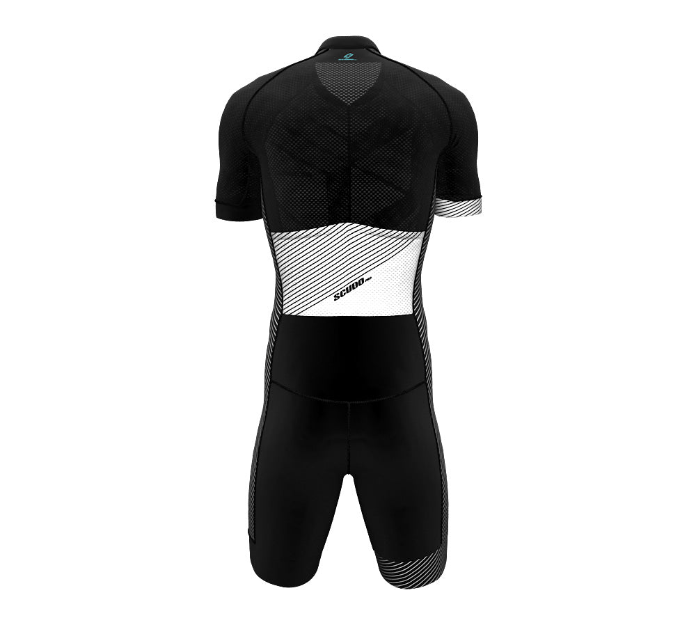 Armor White Scudopro Cycling Speedsuit for Man