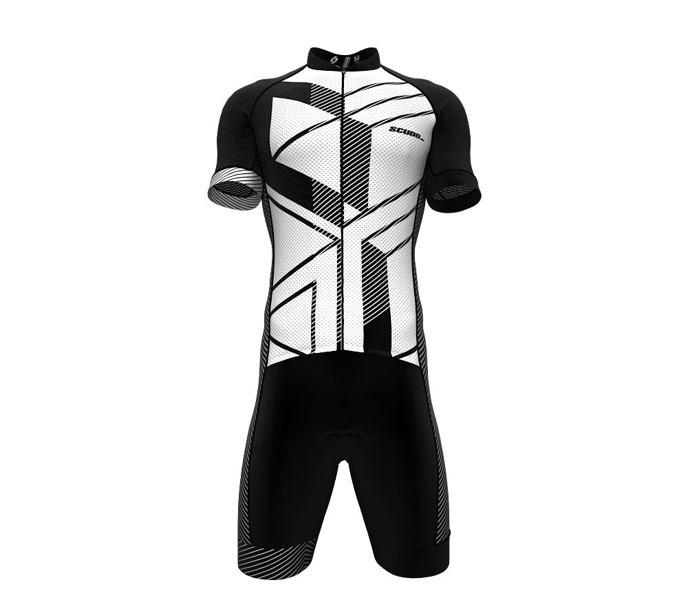 Armor White Scudopro Cycling Speedsuit for ManArmor White Scudopro Cycling Speedsuit for Man