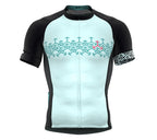Arrows Blue Short Sleeve Cycling PRO Jersey