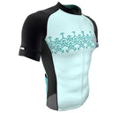 Arrows Blue Short Sleeve Cycling PRO Jersey