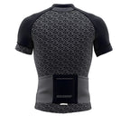 Arrows Gray Short Sleeve Cycling PRO Jersey