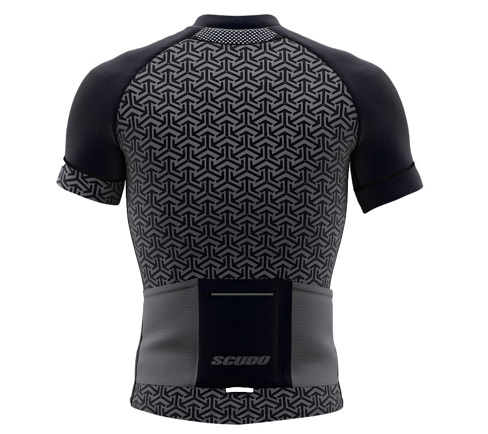 Arrows Gray Short Sleeve Cycling PRO Jersey
